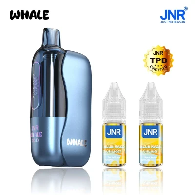 JNR Whale 38K Puffs - Refillable and Rechargeable Pod Kit 5pcs/pack
